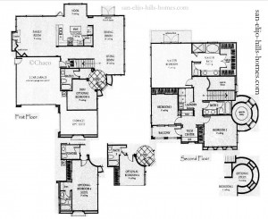San Elijo Hills Homes for sale in Carmel Plan 3 Floorplan 2,999-3,164sf 6beds, 6 baths