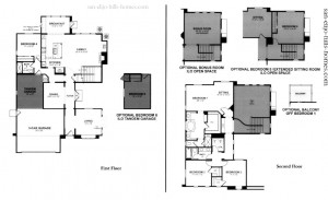 San Elijo Hills Homes for sale in Crestview Plan 2 Floorplan 2,568-2,848sf , 6beds, 3baths